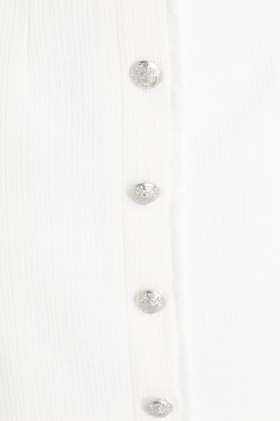 Veronica Beard Melia Minirock Aus Tweed Aus Einer Baumwollmischung In Weiss