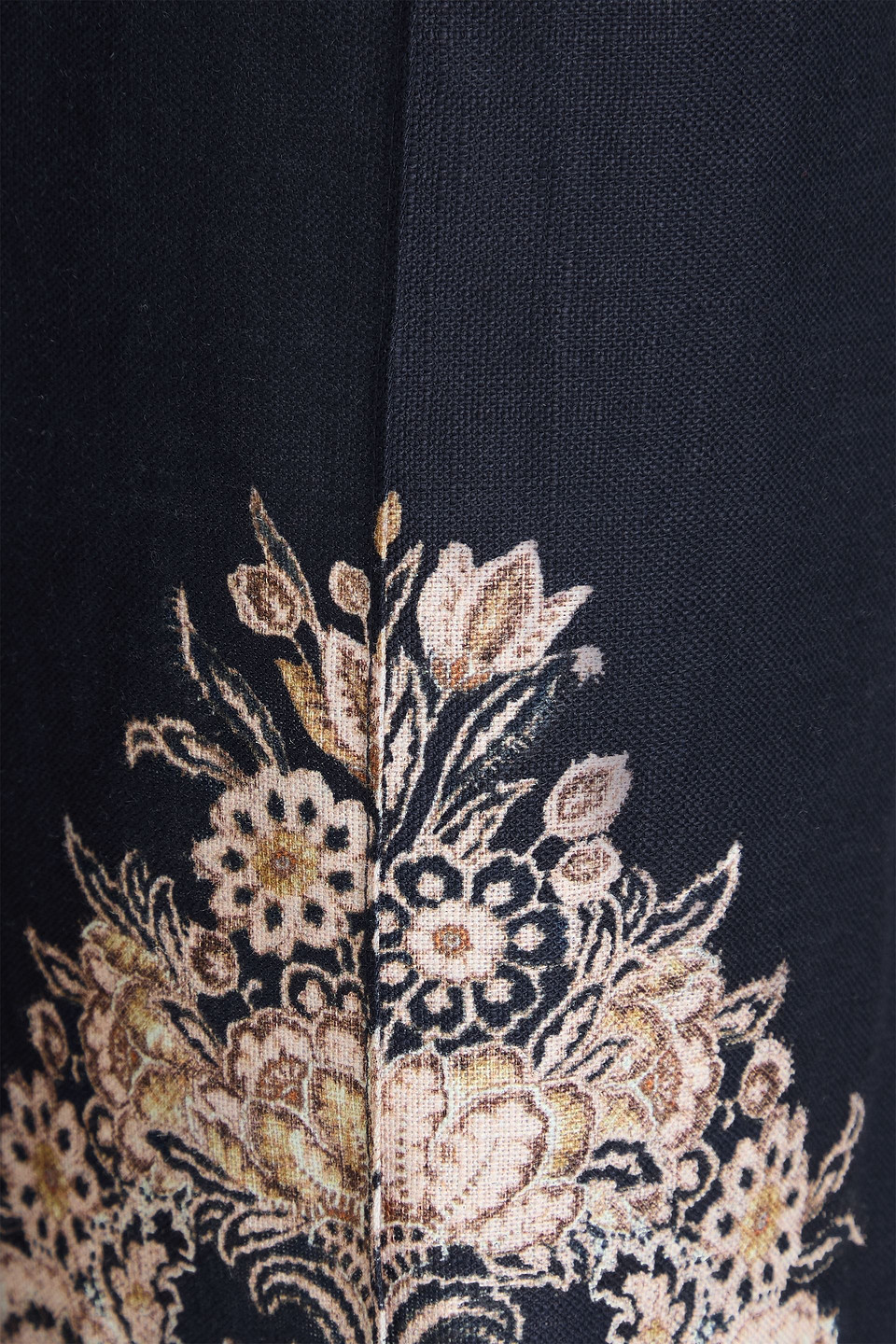 Zimmermann Natura Navy Blue Trousers In Navy