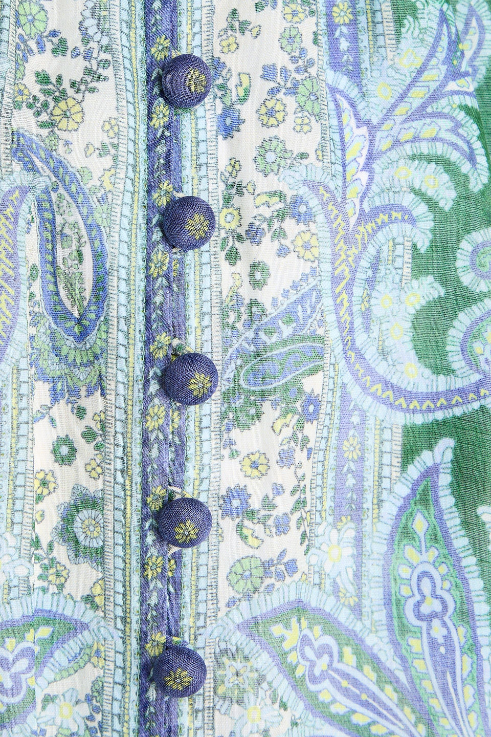ZIMMERMANN PAISLEY-PRINT RAMIE BLOUSE