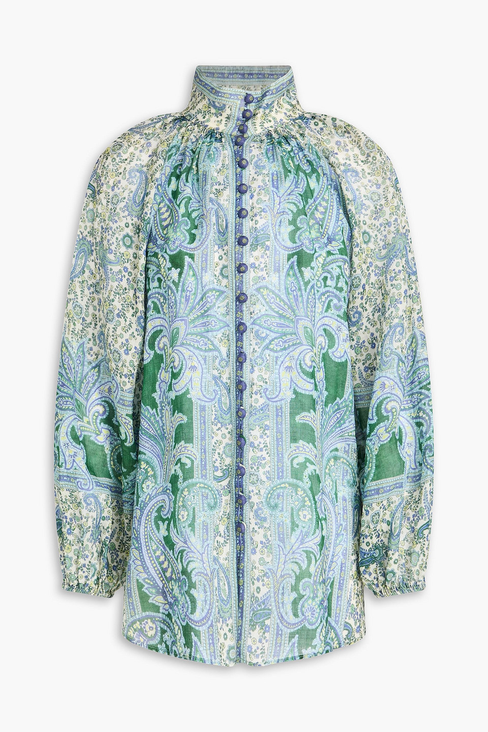 ZIMMERMANN PAISLEY-PRINT RAMIE BLOUSE