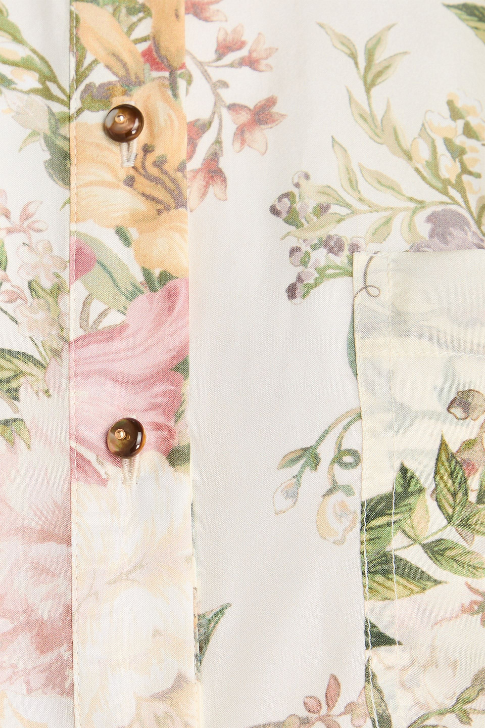 Zimmermann Waverly Short Printed Jumpsuit In Multicolor