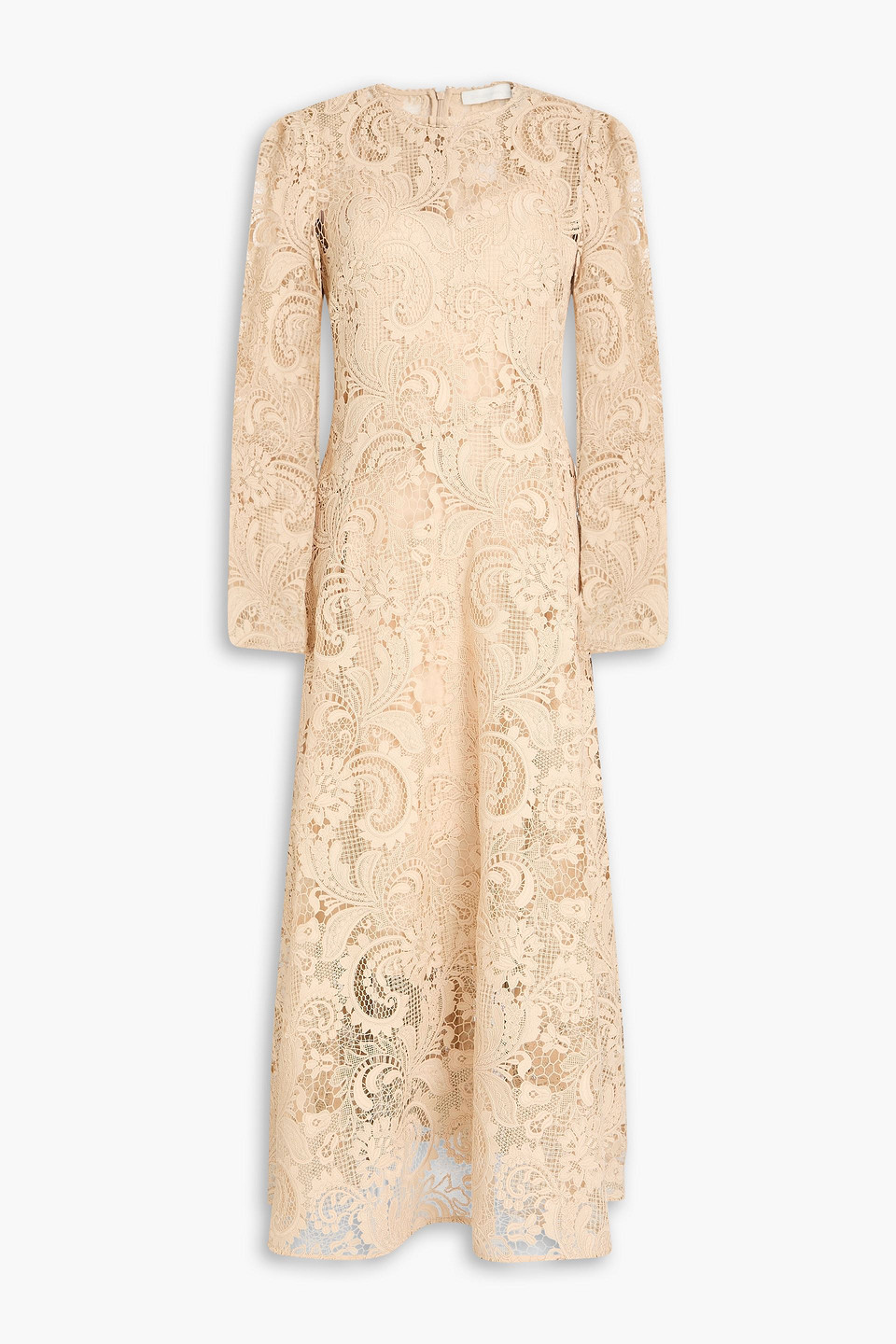 ZIMMERMANN WAVERLY LACE MIDI DRESS