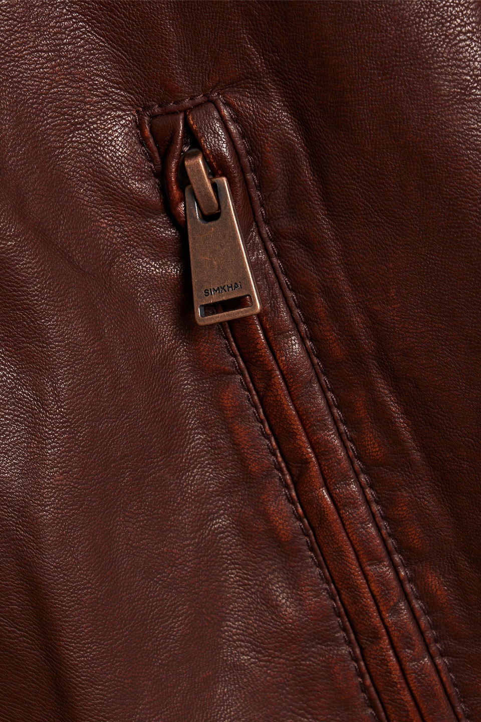 Simkhai Gem Jacket In Brown