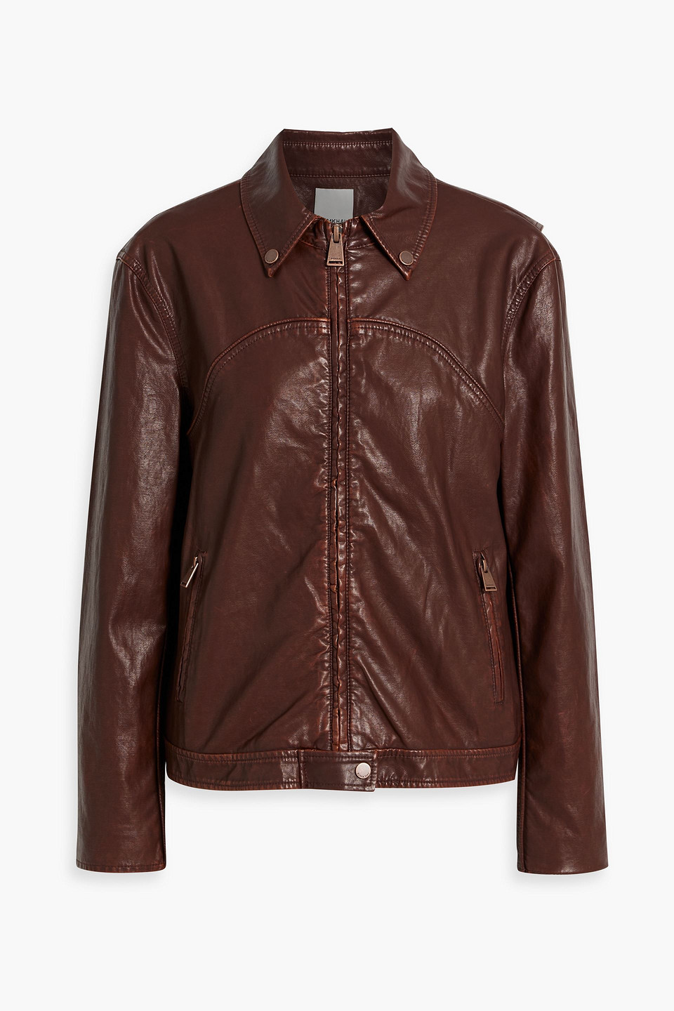 Simkhai Gem Jacket In Brown
