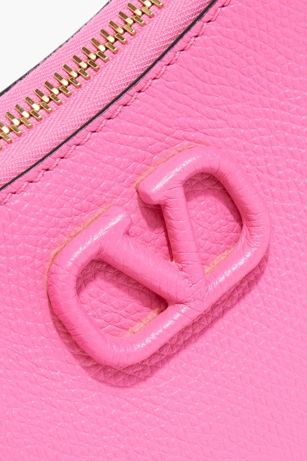 VALENTINO GARAVANI VSLING pebbled-leather shoulder bag