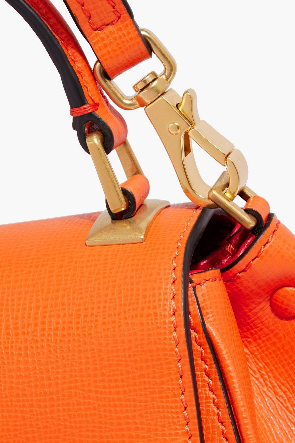 VALENTINO GARAVANI VLOGO textured-leather cross-body bag
