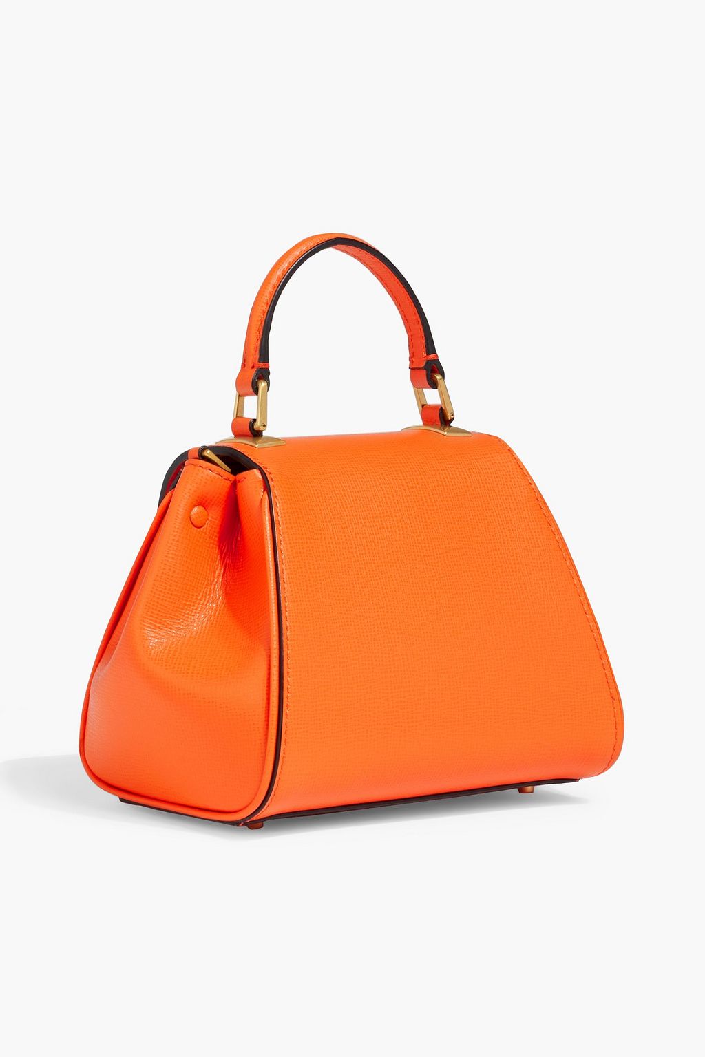 VALENTINO GARAVANI VLOGO textured-leather cross-body bag