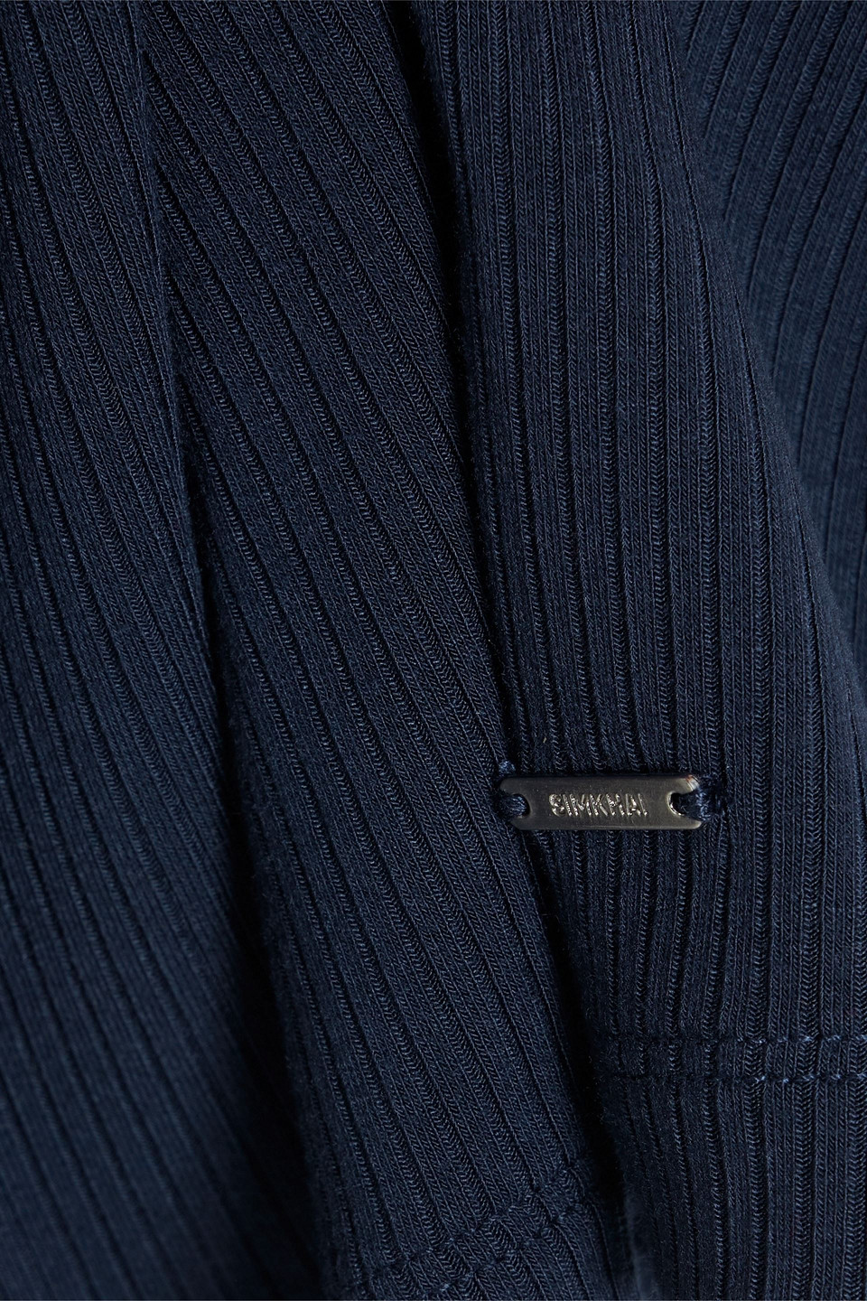 Simkhai Abena Ribbed Jersey Tank In Navy
