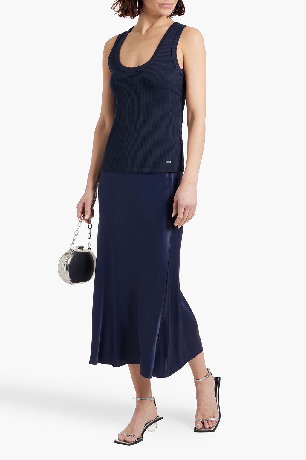 SIMKHAI Abena ribbed jersey tank