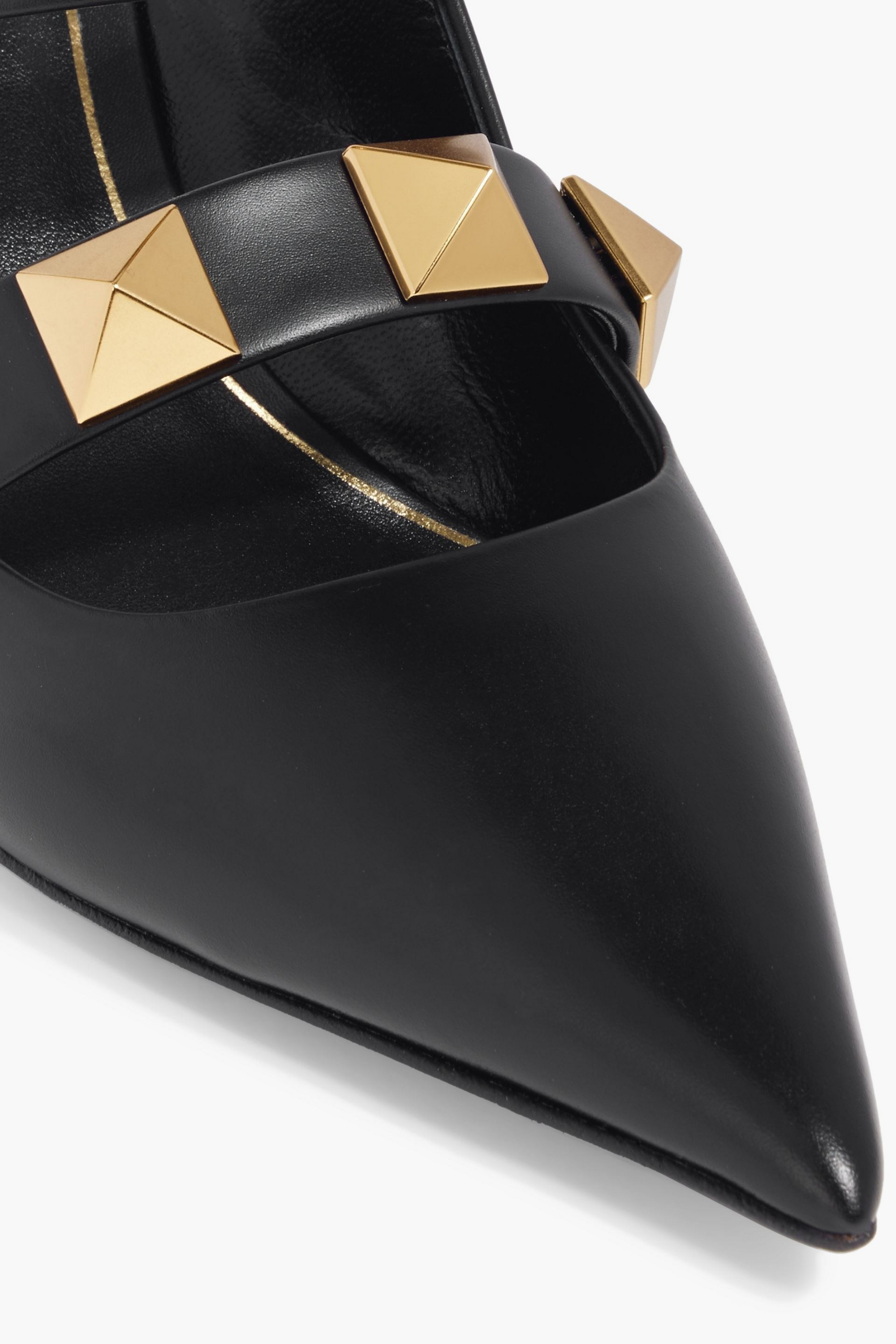 Valentino Garavani Roman Stud leather mules thumbnail