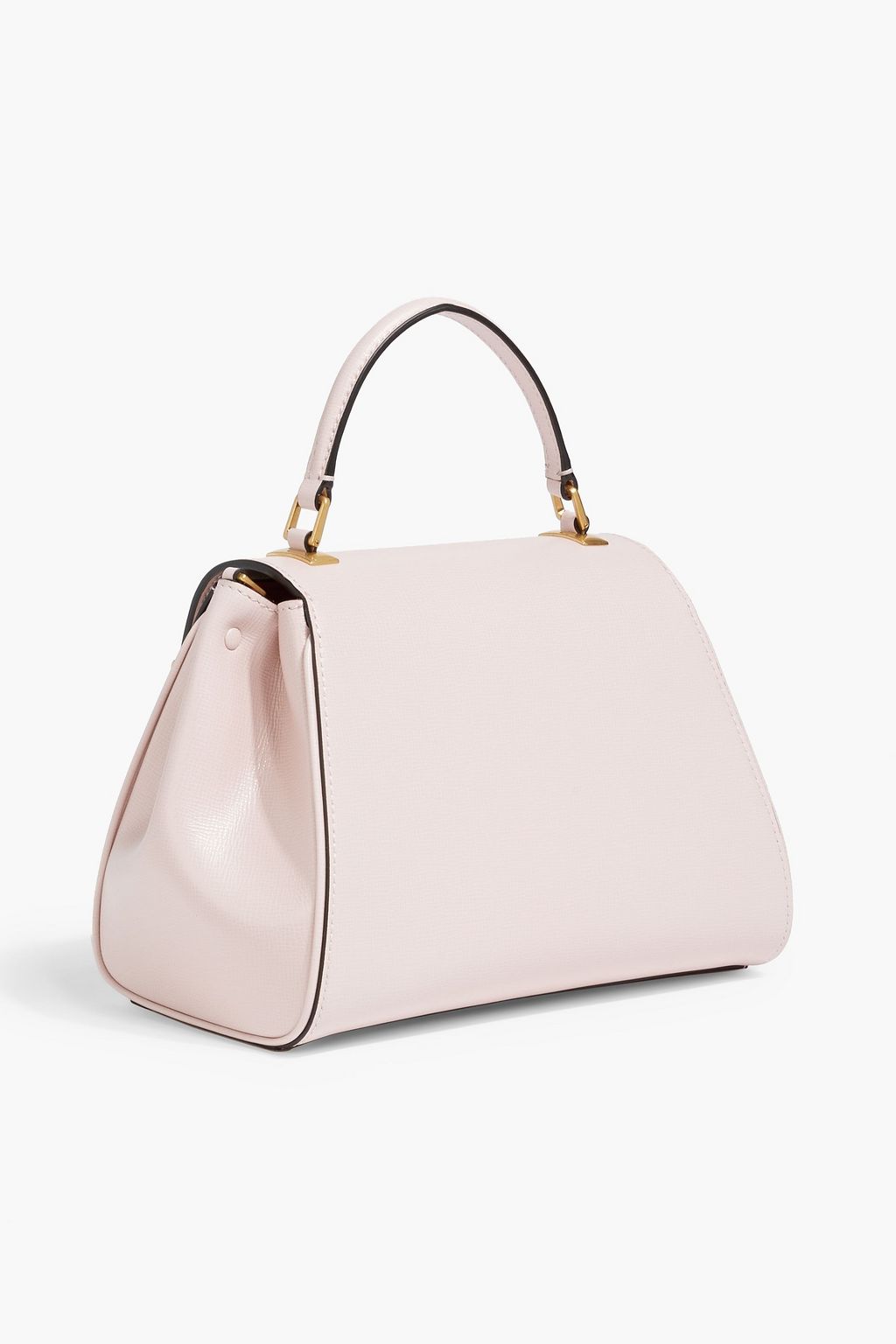 VALENTINO GARAVANI Rockstud Alcove textured-leather tote