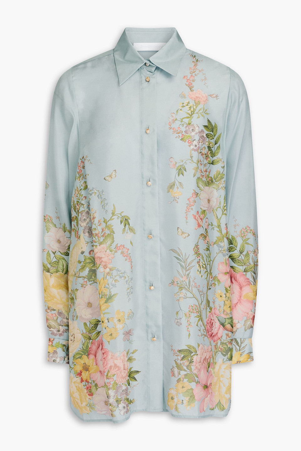 Zimmermann Shirts In Blue