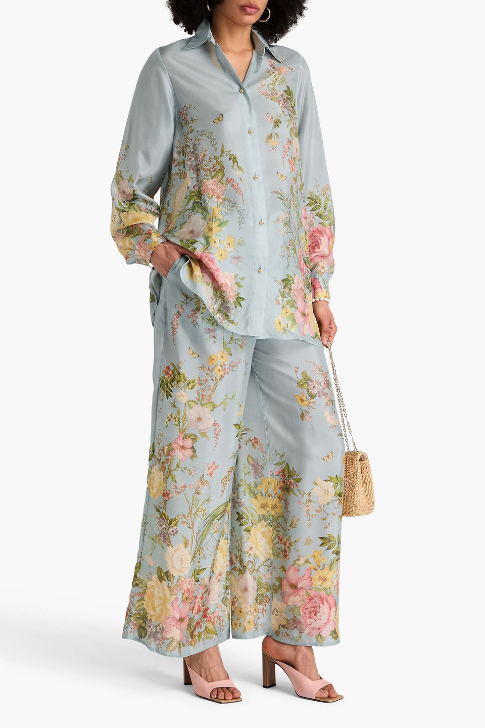 Zimmermann Shirts In Blue