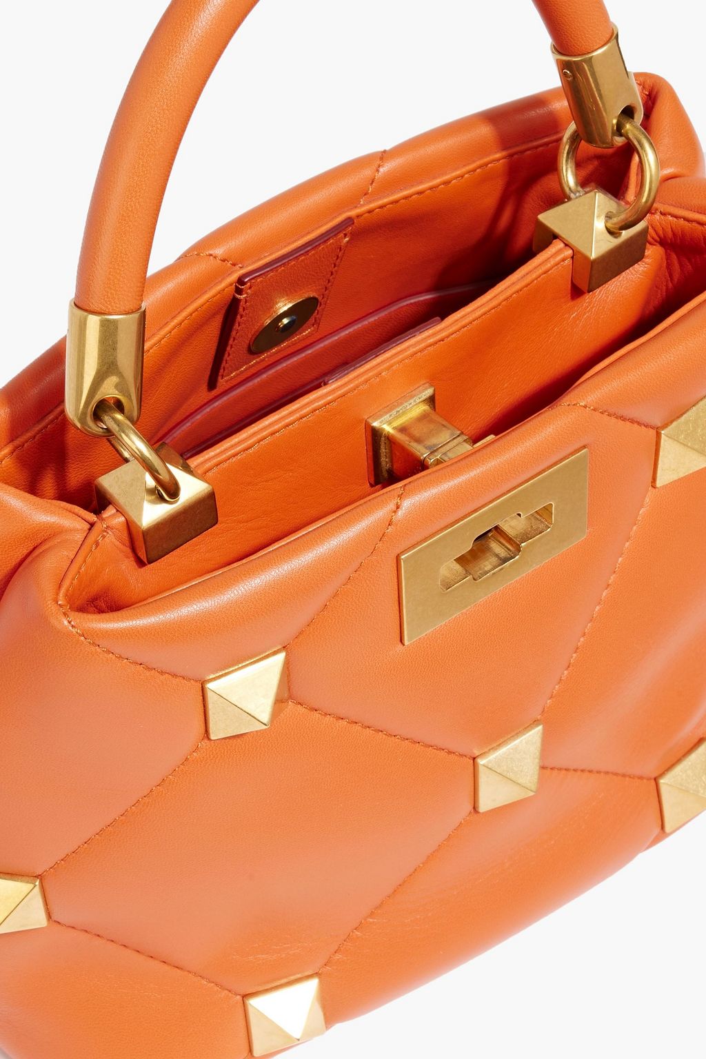 VALENTINO GARAVANI Roman Stud quilted leather tote