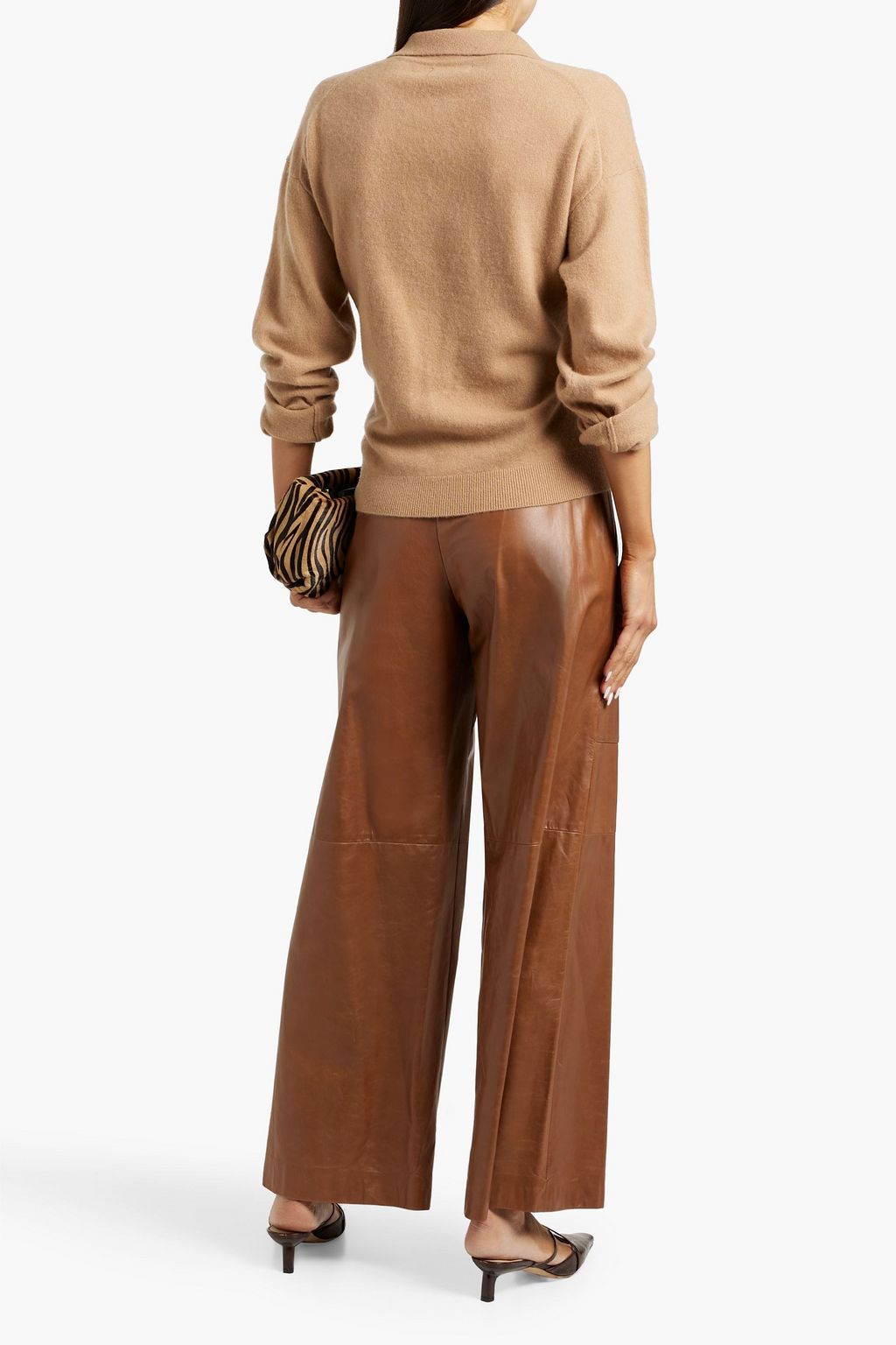 NAADAM Cashmere polo sweater