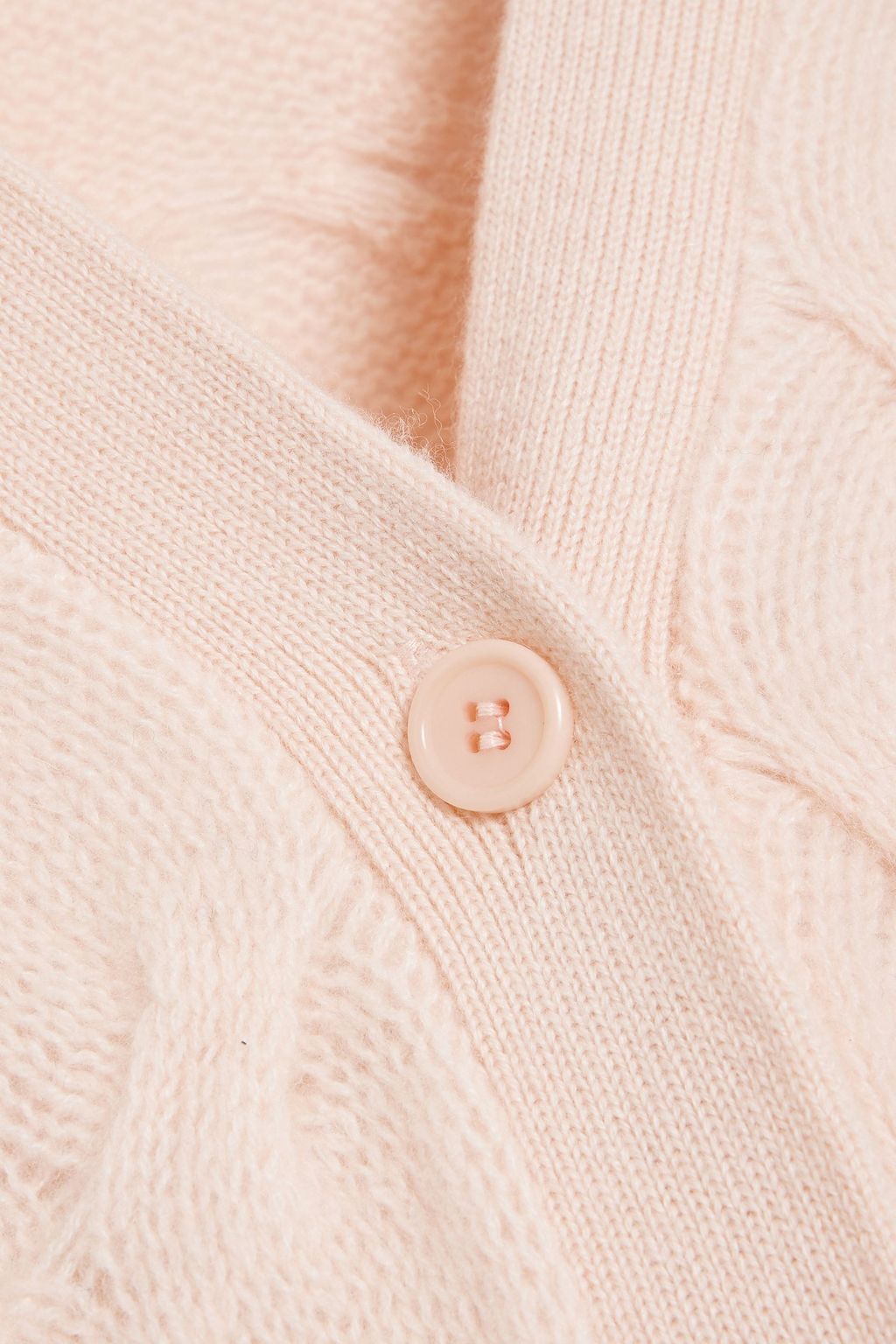 NAADAM Cable-knit cashmere cardigan