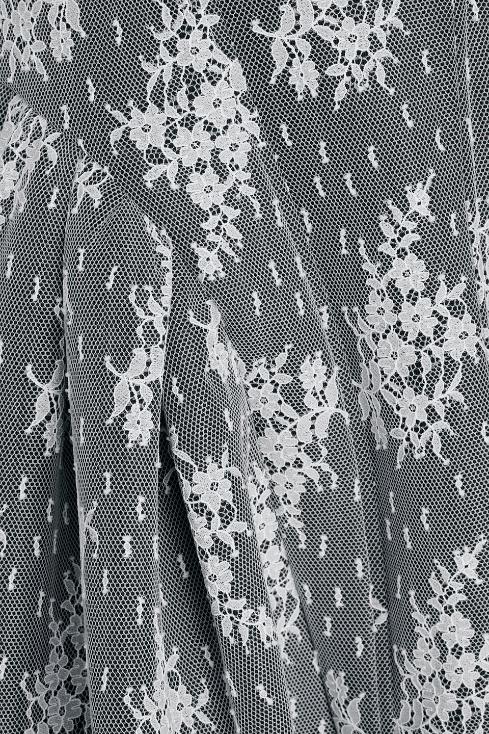 HUISHAN ZHANG FRANCINE LACE MIDI DRESS