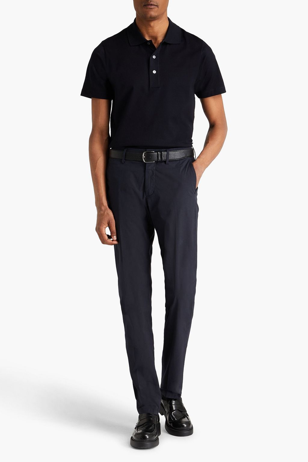 DUNHILL Cotton-piqué polo shirt