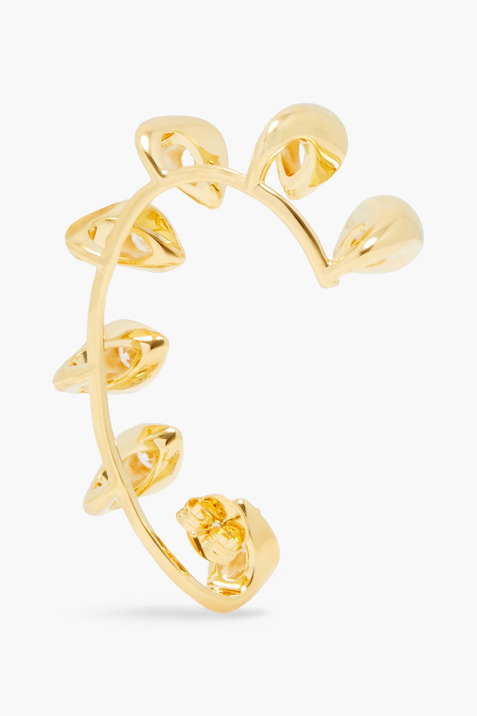 Zimmermann 12-karat Gold-plated Crystal Ear Cuff In Gold