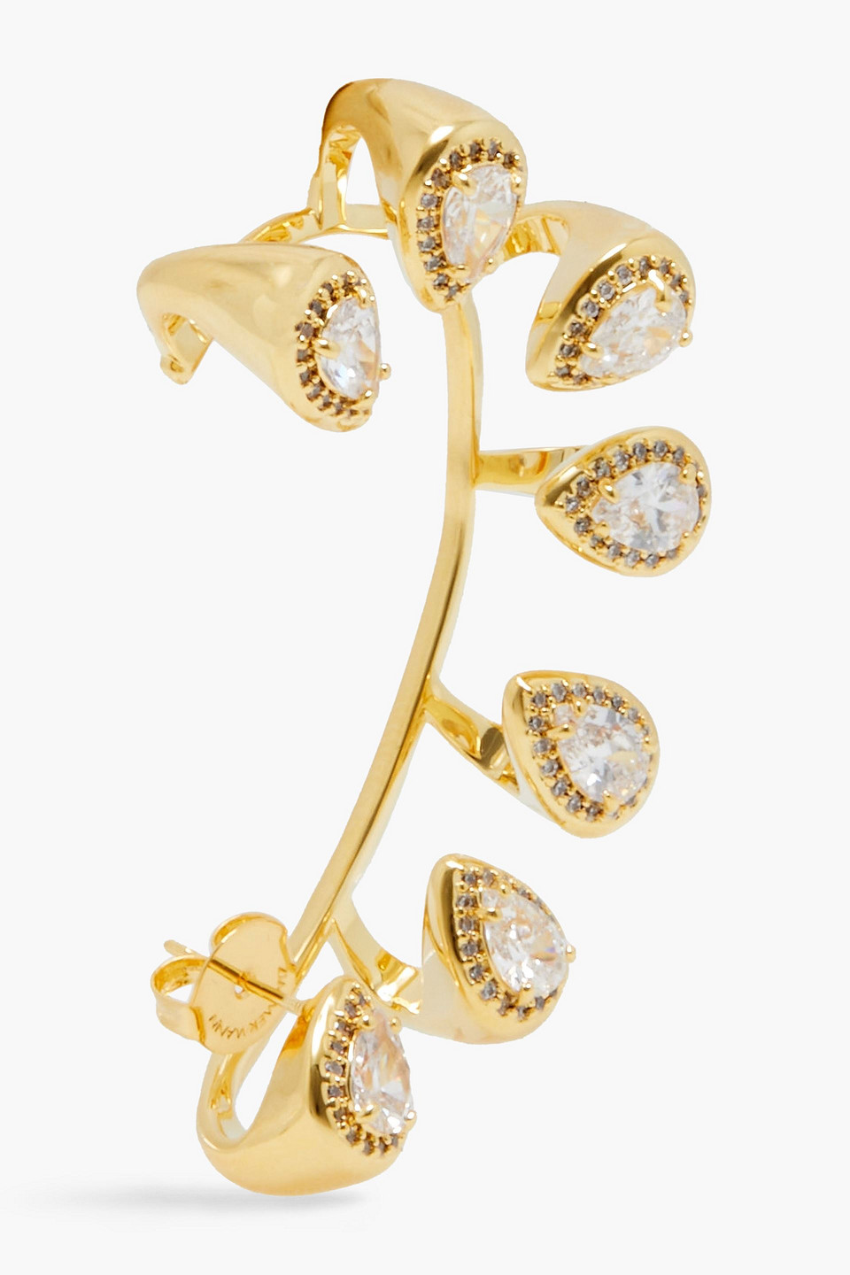 Zimmermann 12-karat Gold-plated Crystal Ear Cuff In Gold