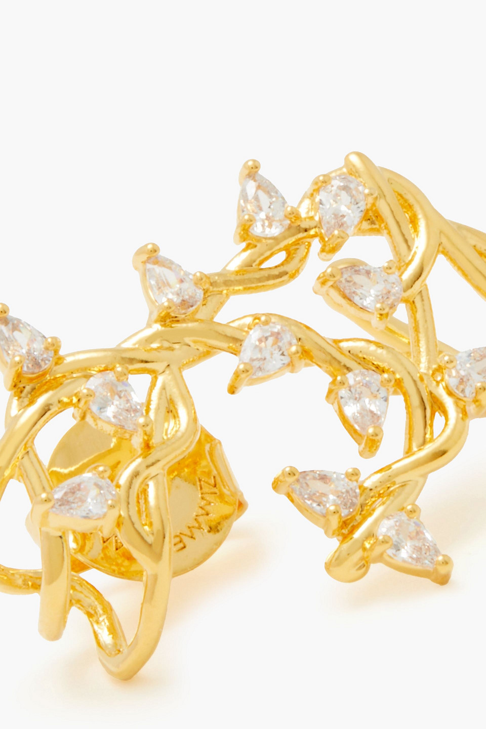 Zimmermann 12-karat Gold-plated Crystal Ear Cuff In Gold