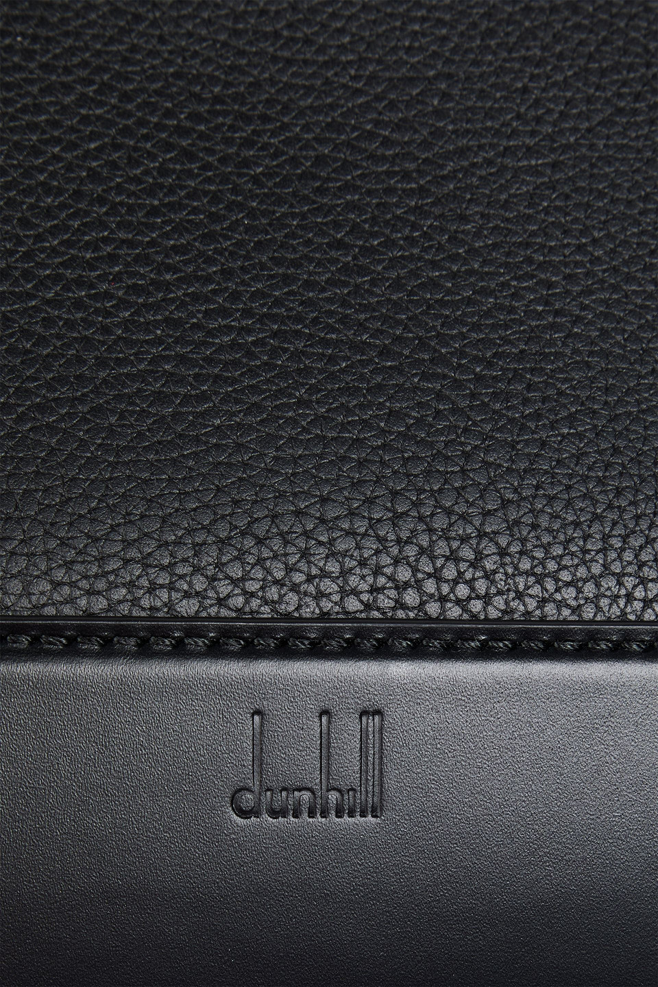 DUNHILL 1893 HARNESS PEBBLED-LEATHER POUCH 