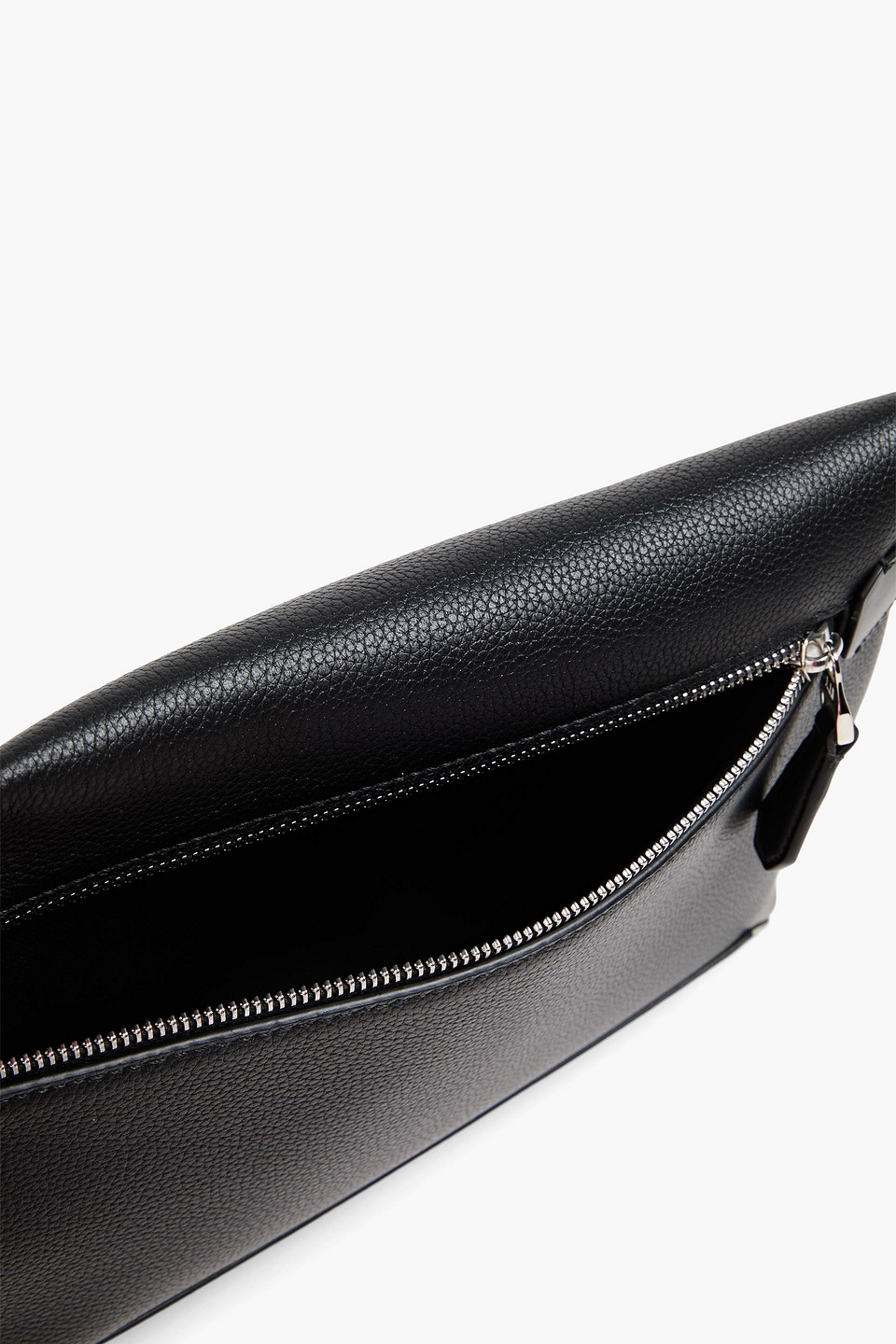 DUNHILL 1893 HARNESS PEBBLED-LEATHER POUCH 