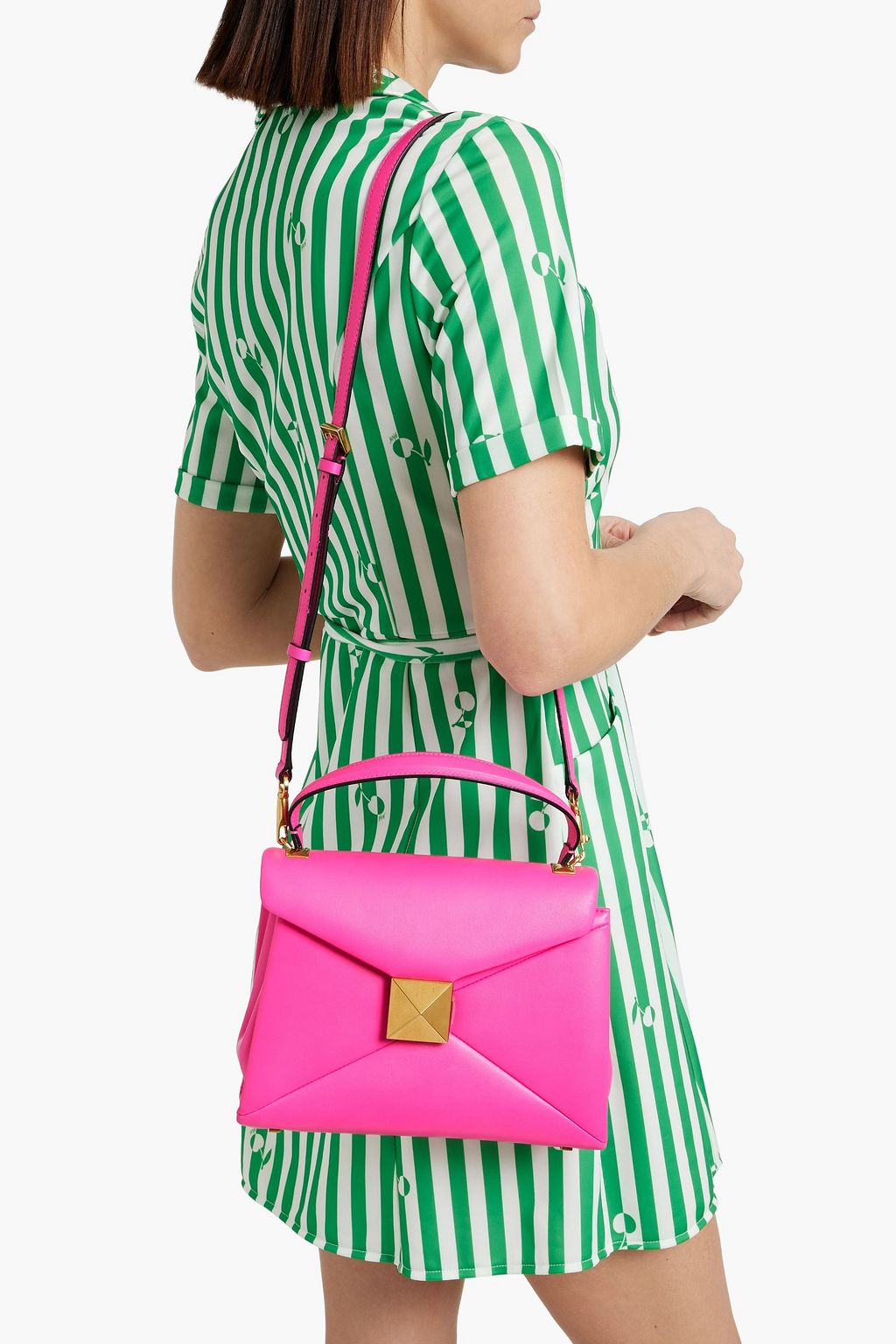 VALENTINO GARAVANI One Stud quilted leather tote