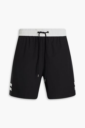 Y/OSEMITE Striped cotton shorts