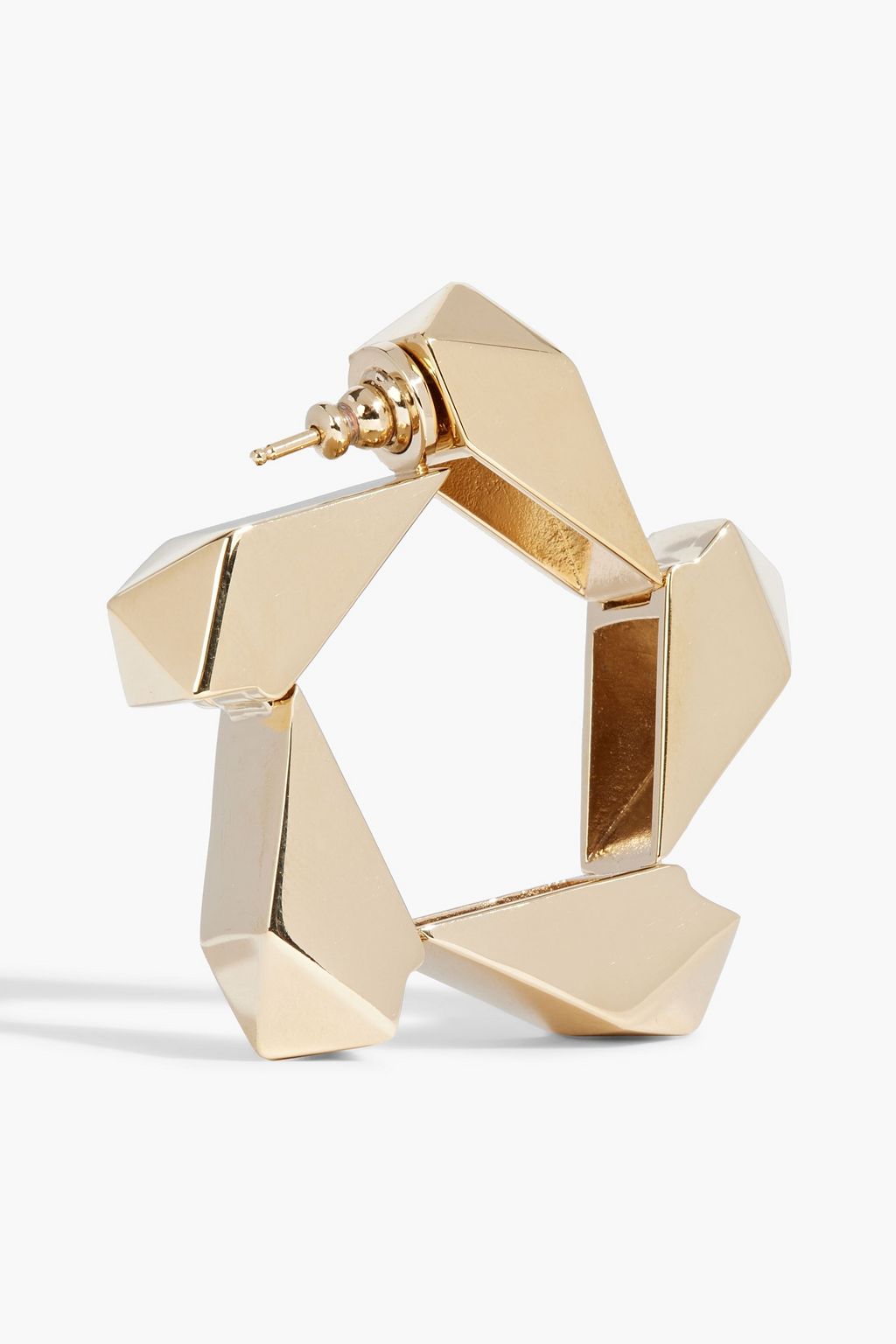 VALENTINO GARAVANI Gold-tone hoop earrings