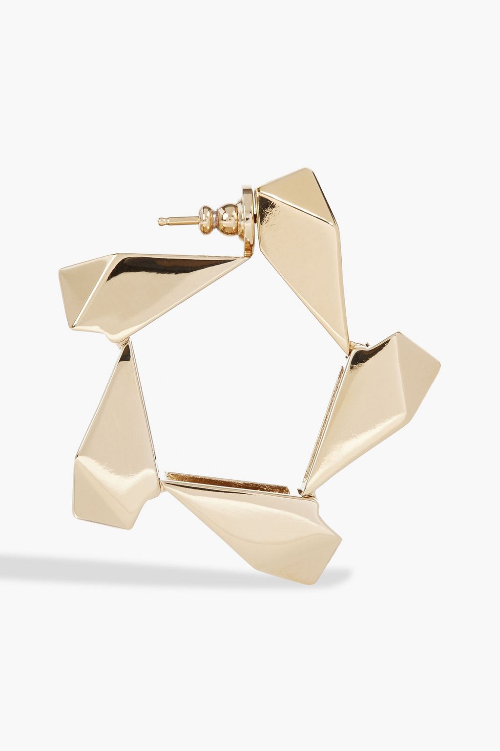 VALENTINO GARAVANI Gold-tone hoop earrings