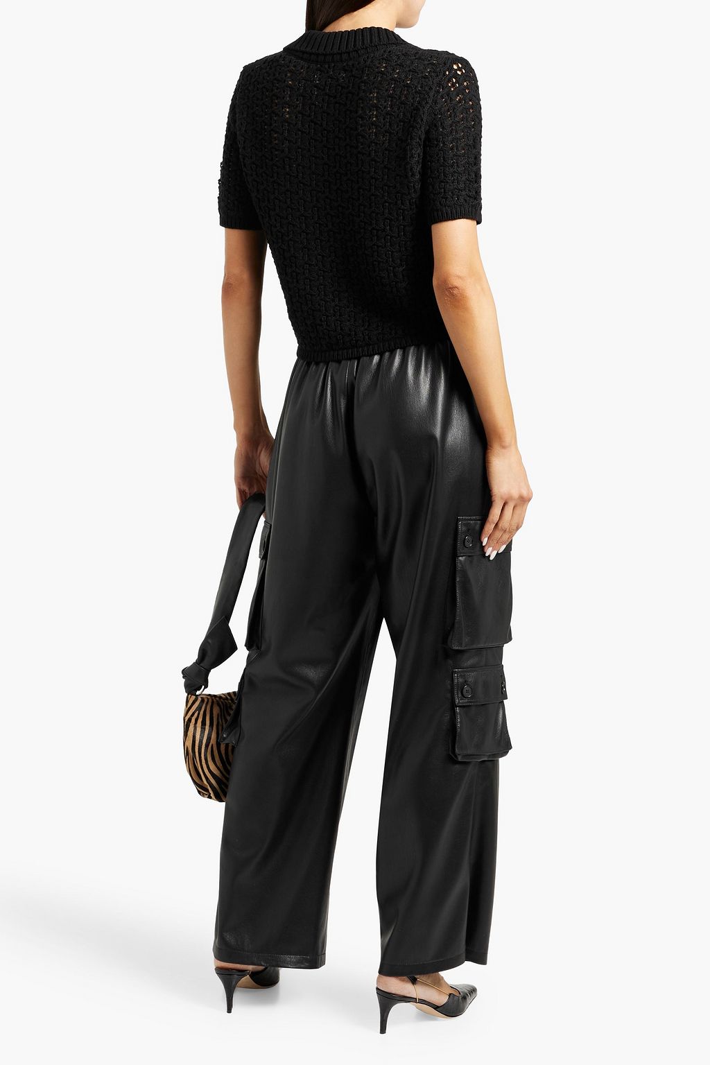 NAADAM Pointelle-knit Pima cotton polo shirt