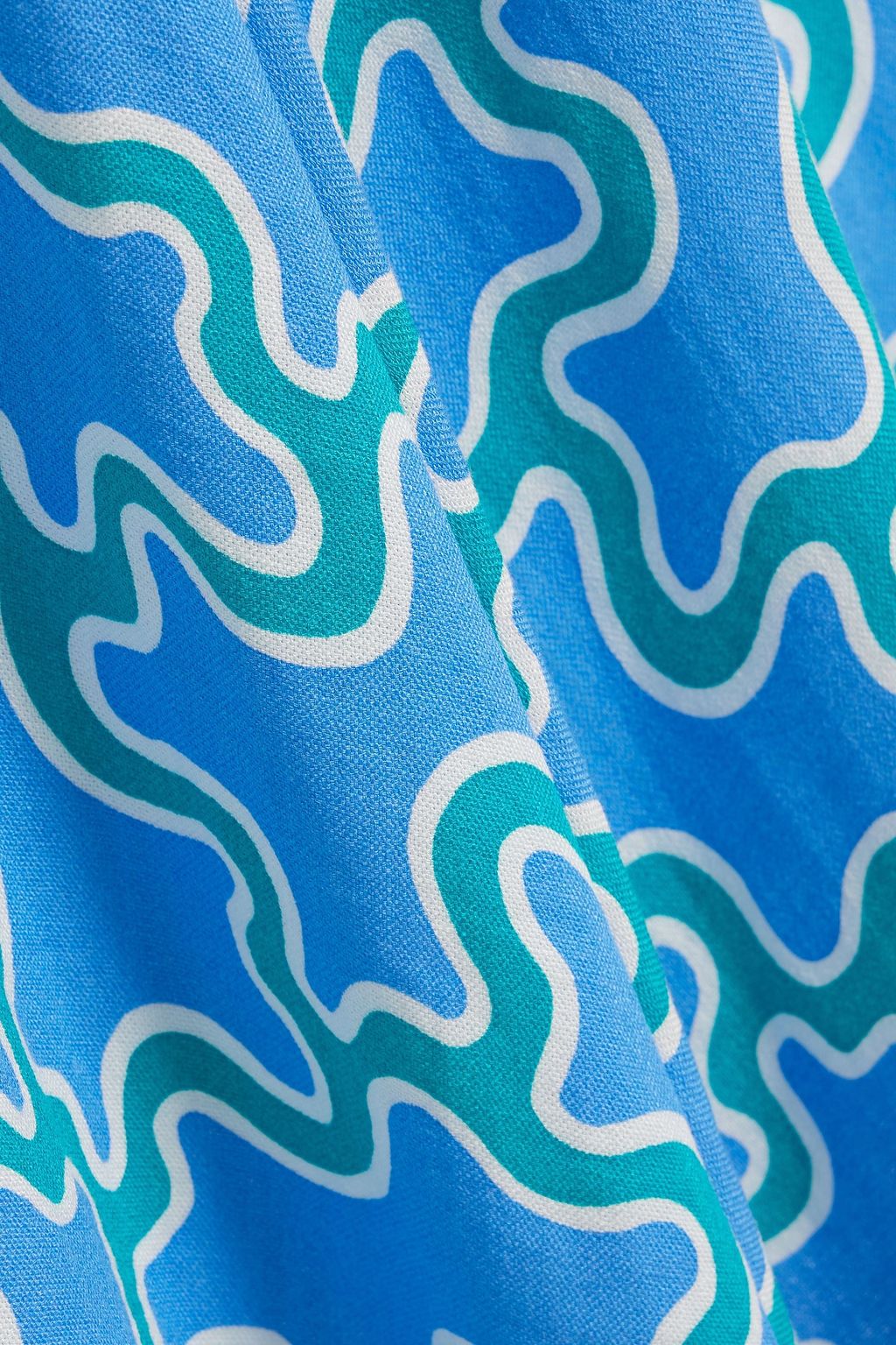 DIANE VON FURSTENBERG Florencia printed woven midi skirt