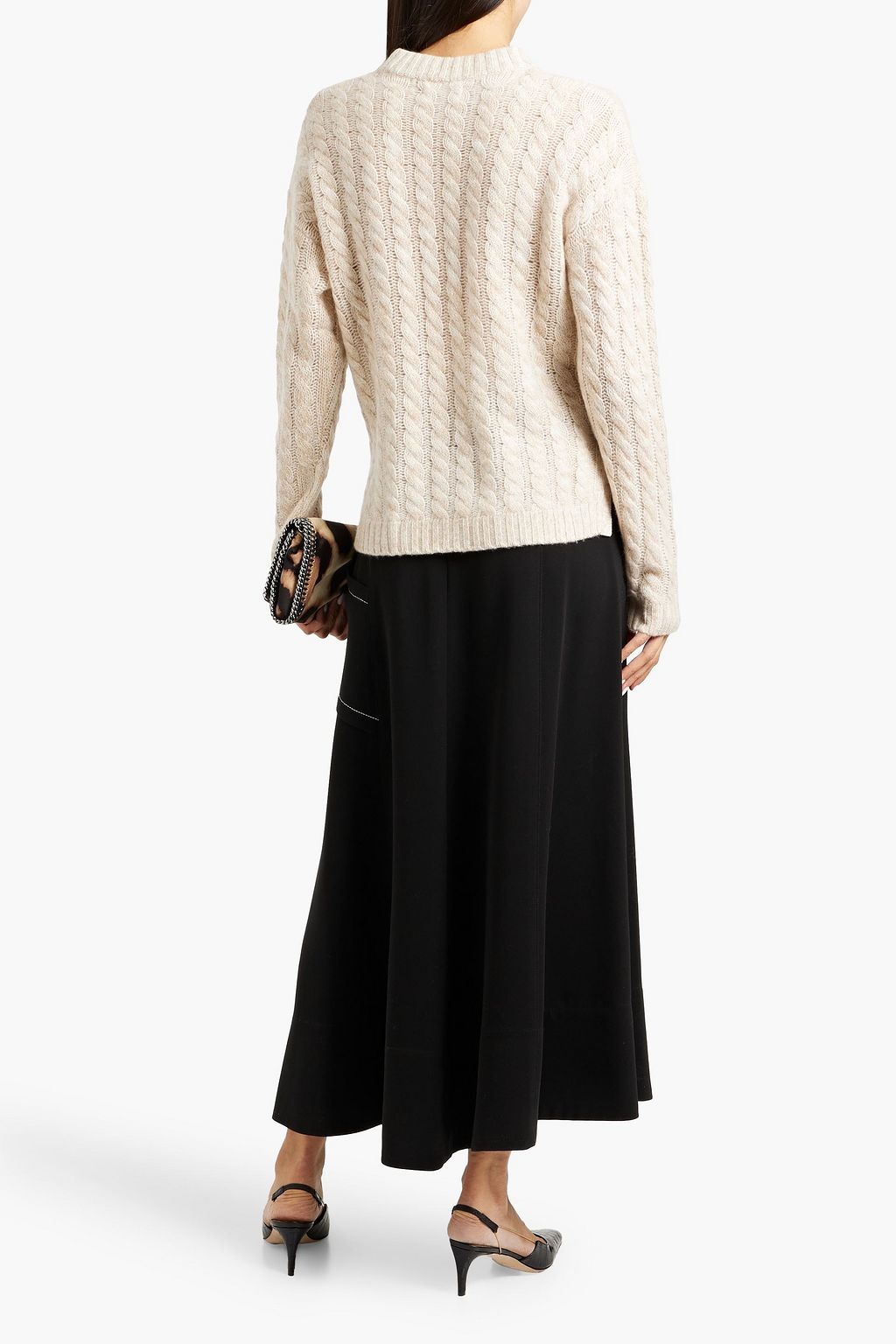 NAADAM Cable-knit cashmere sweater
