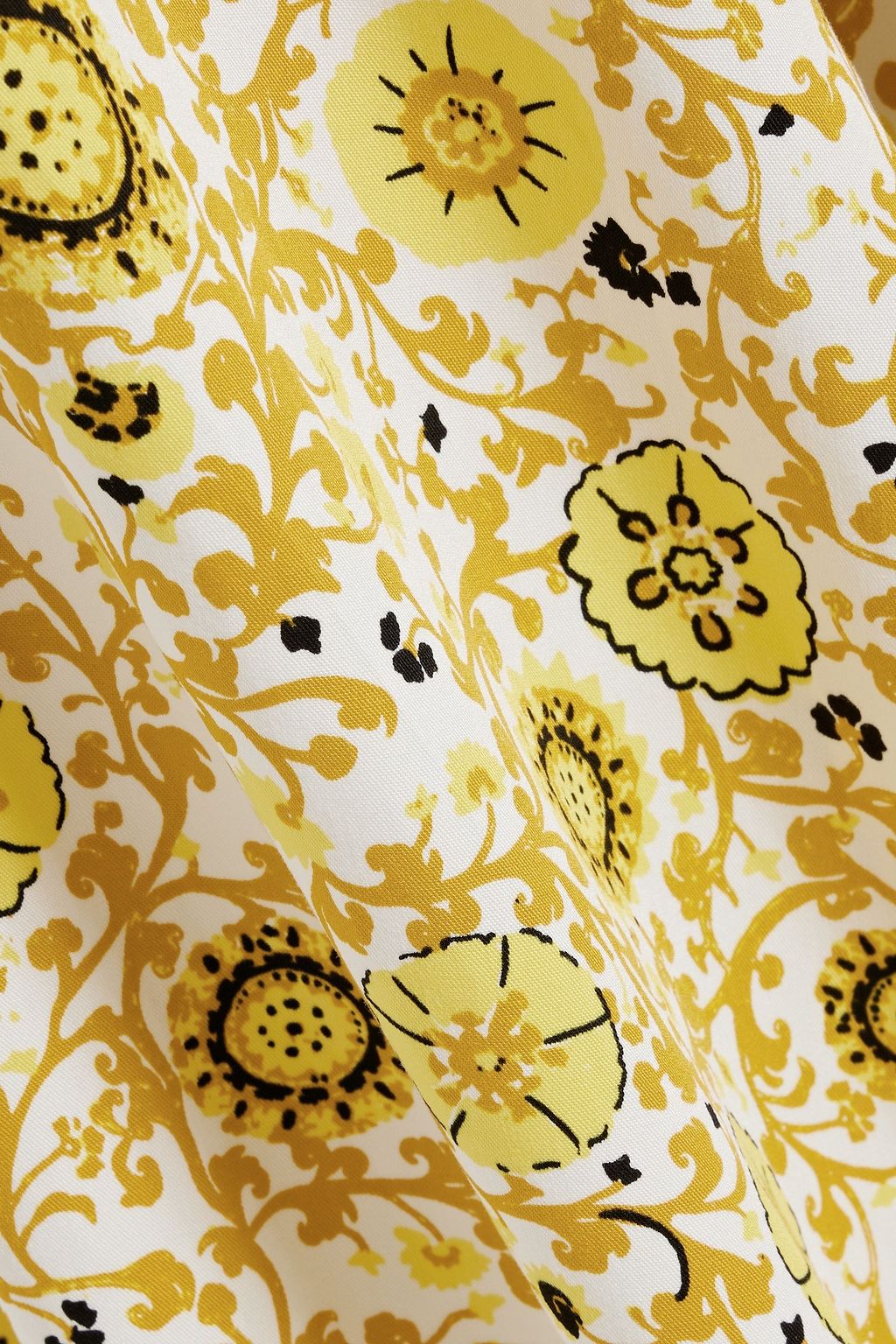 DIANE VON FURSTENBERG Florencia floral-print twill maxi skirt