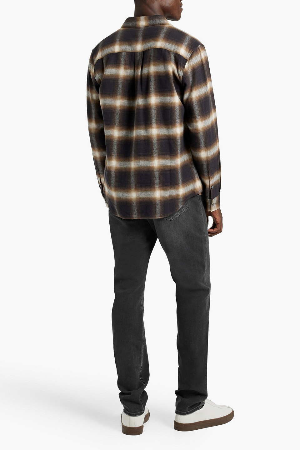 Frame L'homme Athletic Denim Jeans In Black