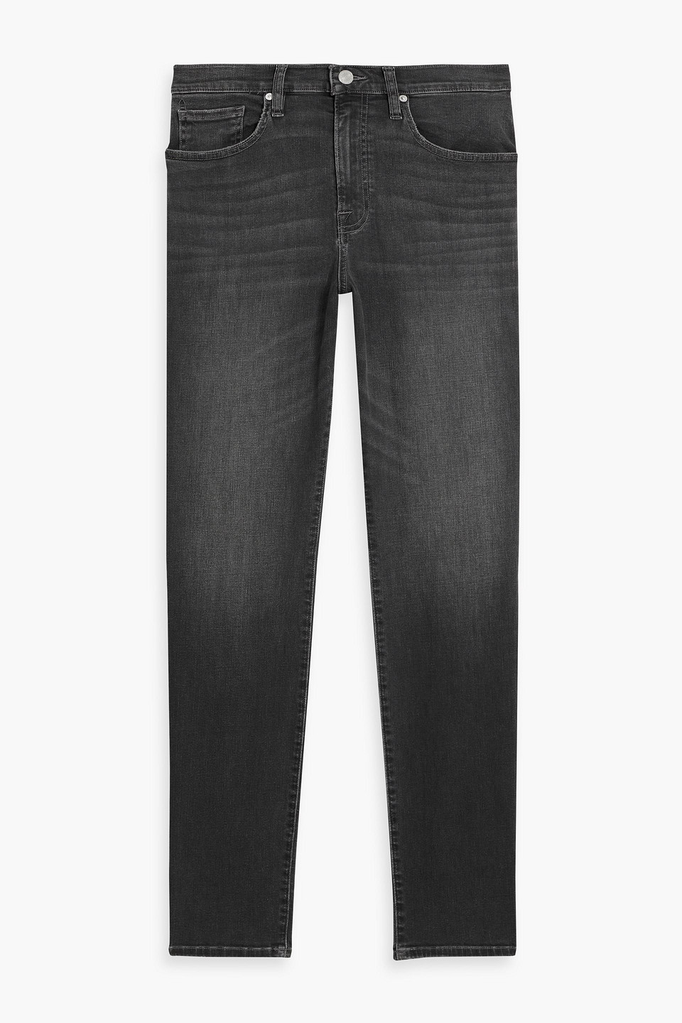 Frame L'homme Athletic Denim Jeans In Black