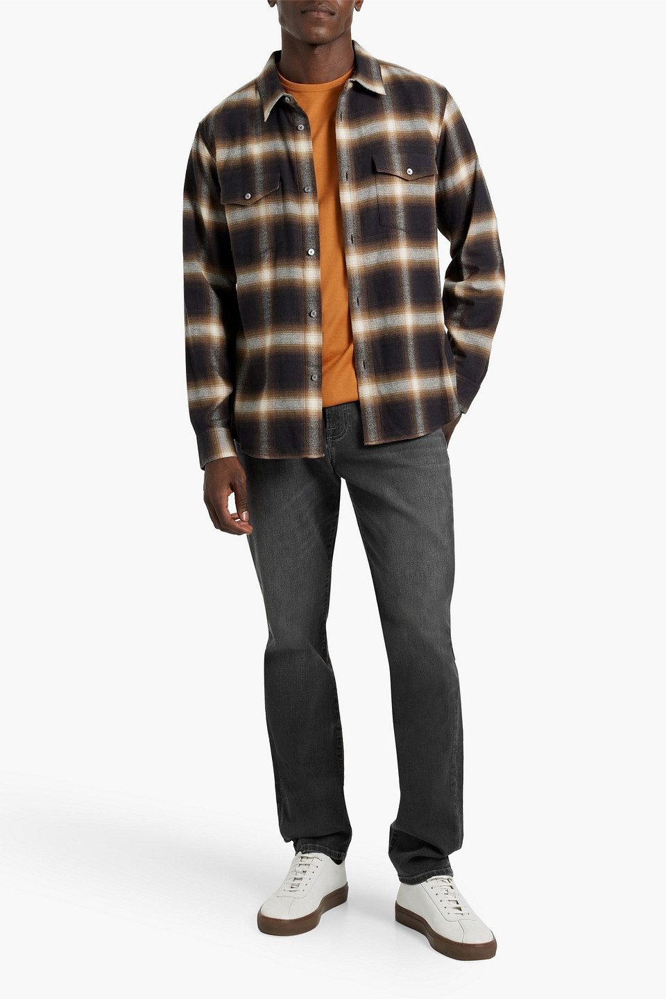 Frame L'homme Athletic Denim Jeans In Black