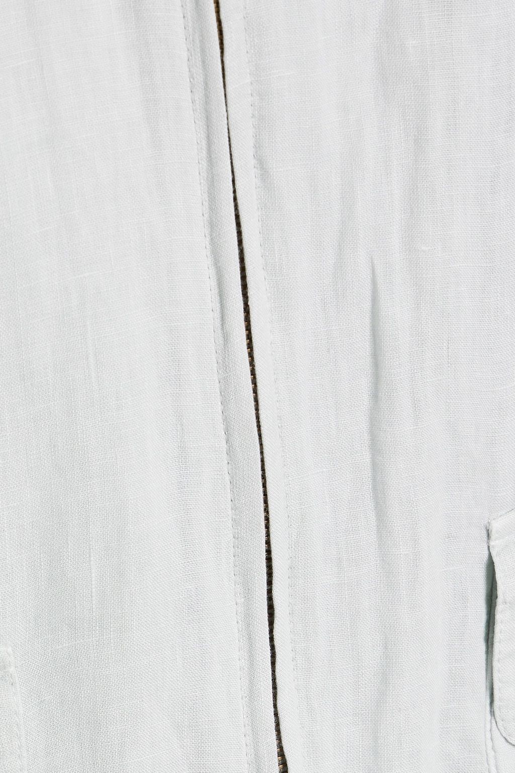 BOGLIOLI Linen bomber jacket