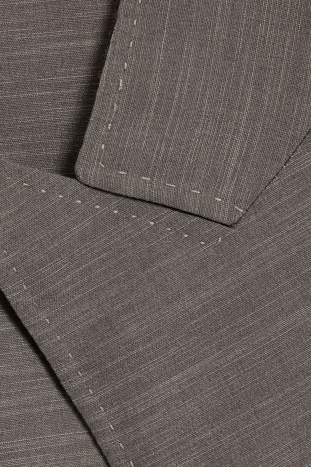 CANALI Wool and silk-blend suit
