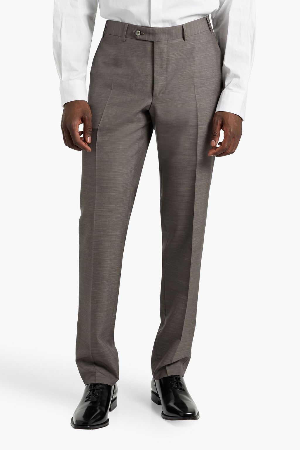 CANALI Wool and silk-blend suit