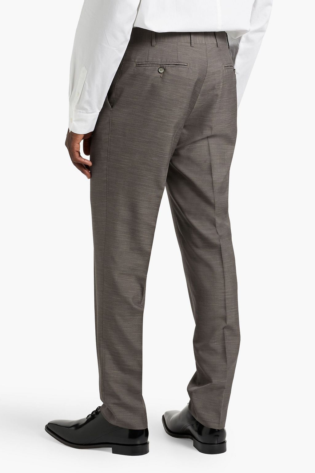 CANALI Wool and silk-blend suit