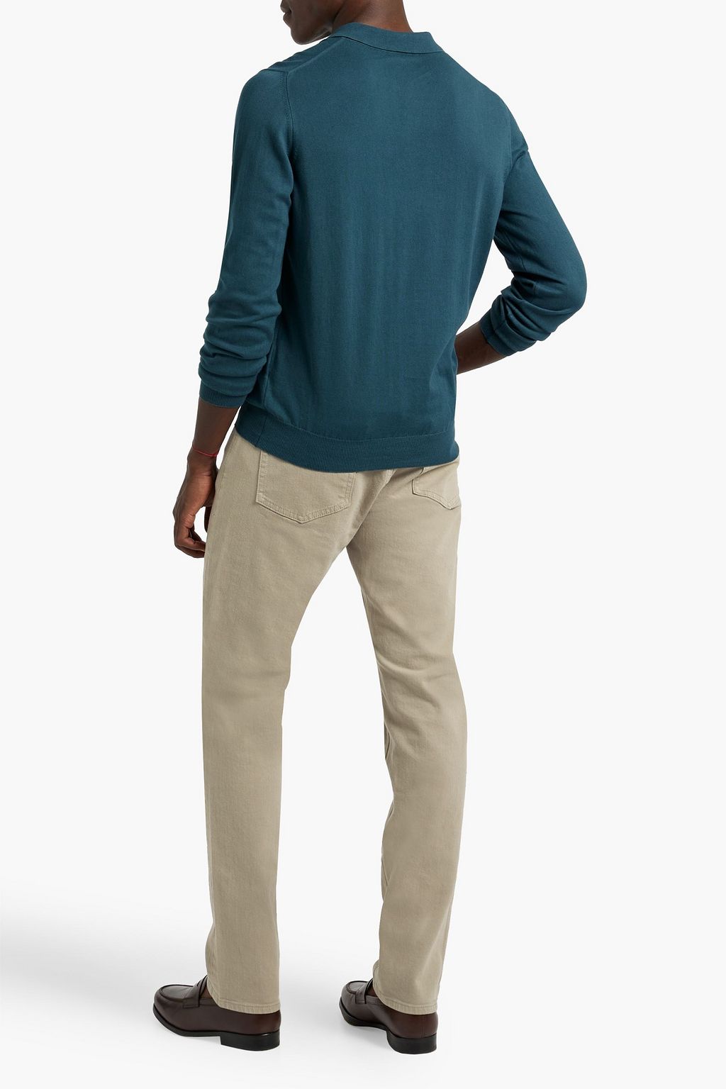 BOGLIOLI Cotton polo sweater