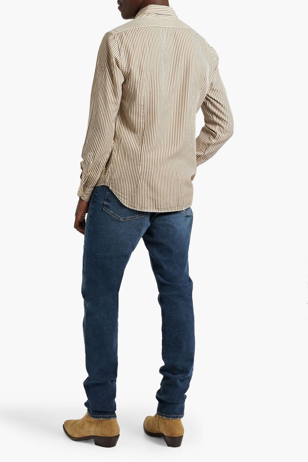 BOGLIOLI Striped Lyocell shirt