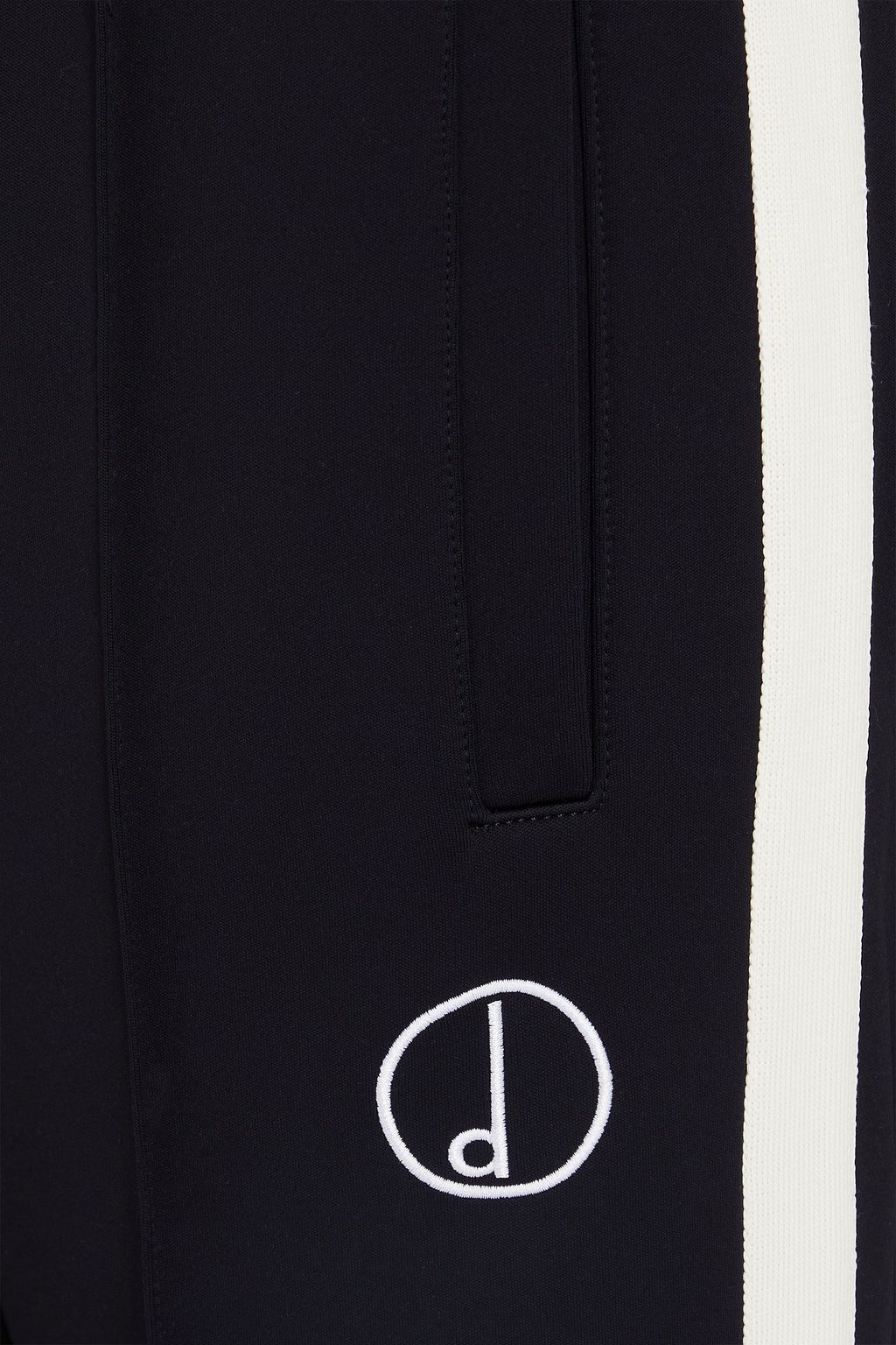 DUNHILL بنطال رياضي من الجيرسي بتصميم مخطط