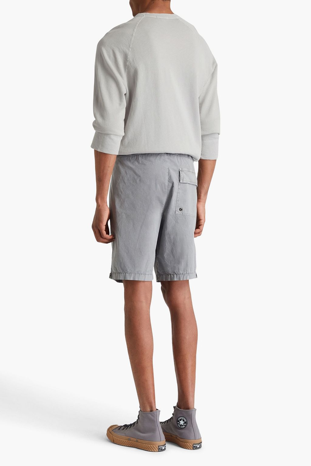 JAMES PERSE French cotton-terry sweatshirt