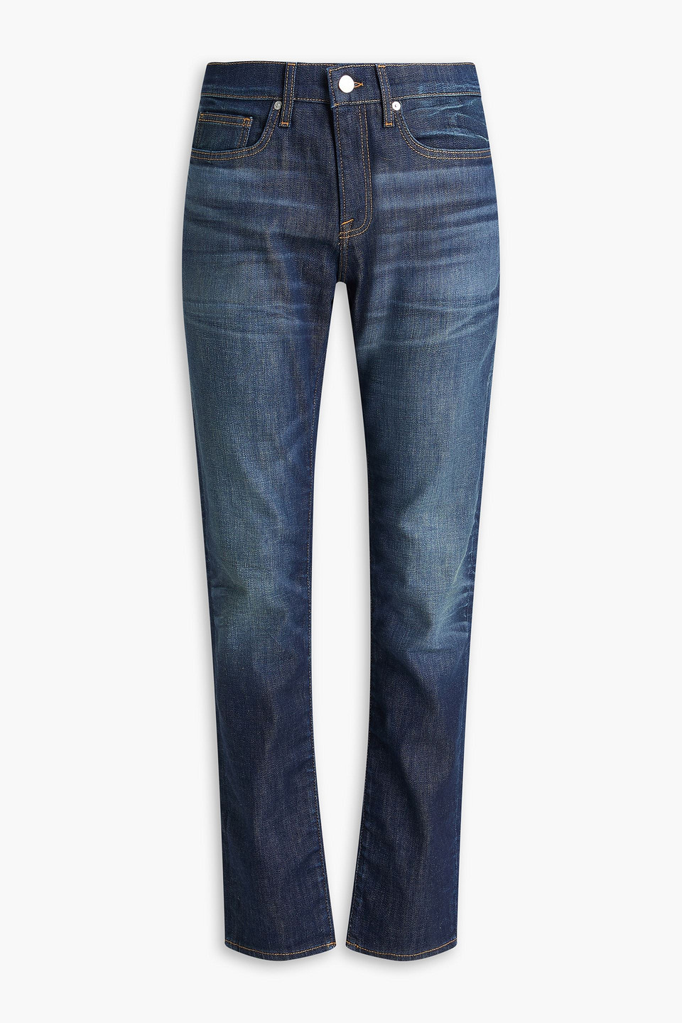 L'Homme slim-fit faded denim jeans