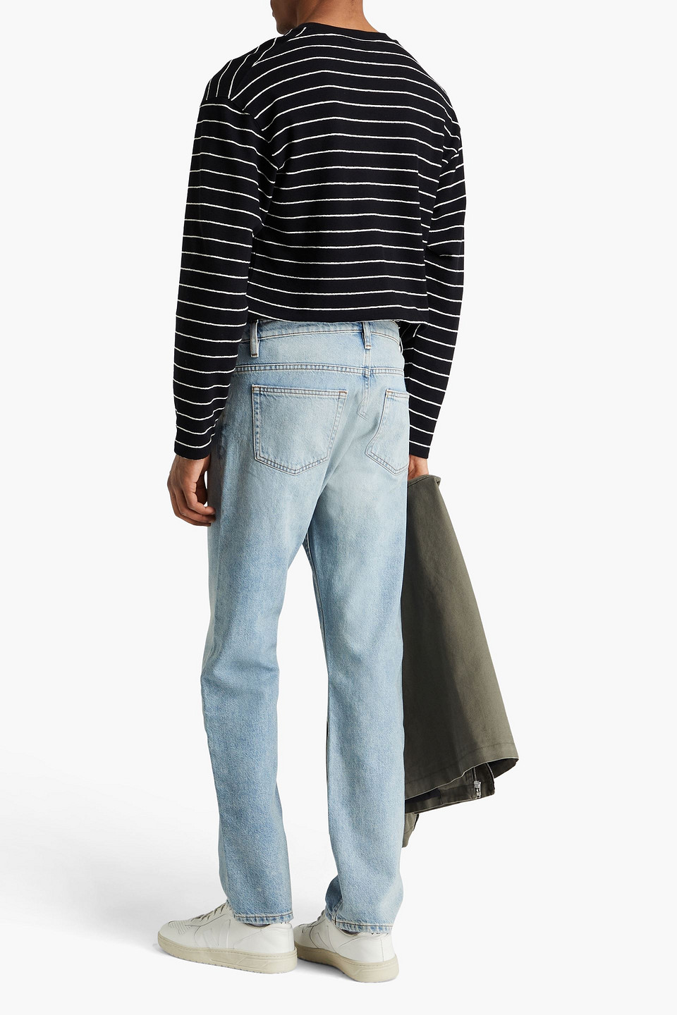  Frame - The Straight Faded Denim Jeans - Blue - 31 