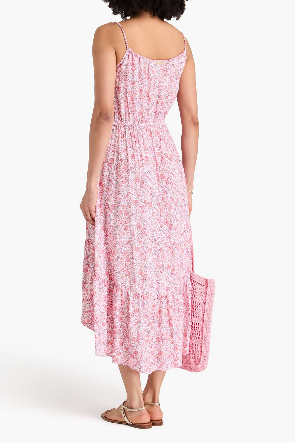  Heidi Klein - Midikleid Aus Webstoff Mit Paisley-print - Pink - M/l 