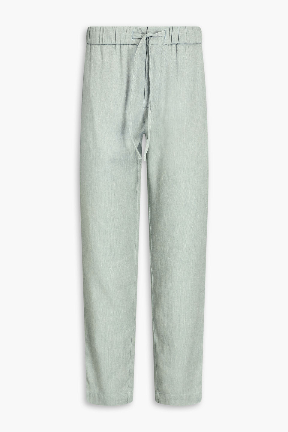 Frescobol Carioca Oscar Linen And Cotton-blend Twill Chinos